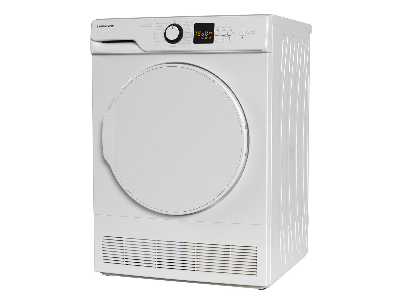 White Knight AT8CW WHITE 8KG CONDENSER TUMBLE DRYER