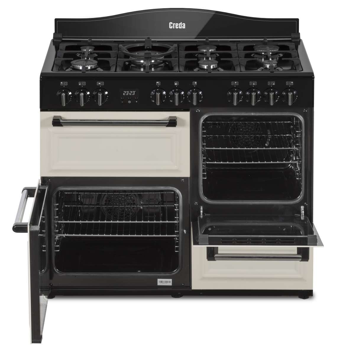 Creda C100RCDFTCRM CREAM 100CM DUAL FUEL RANGE COOKER
