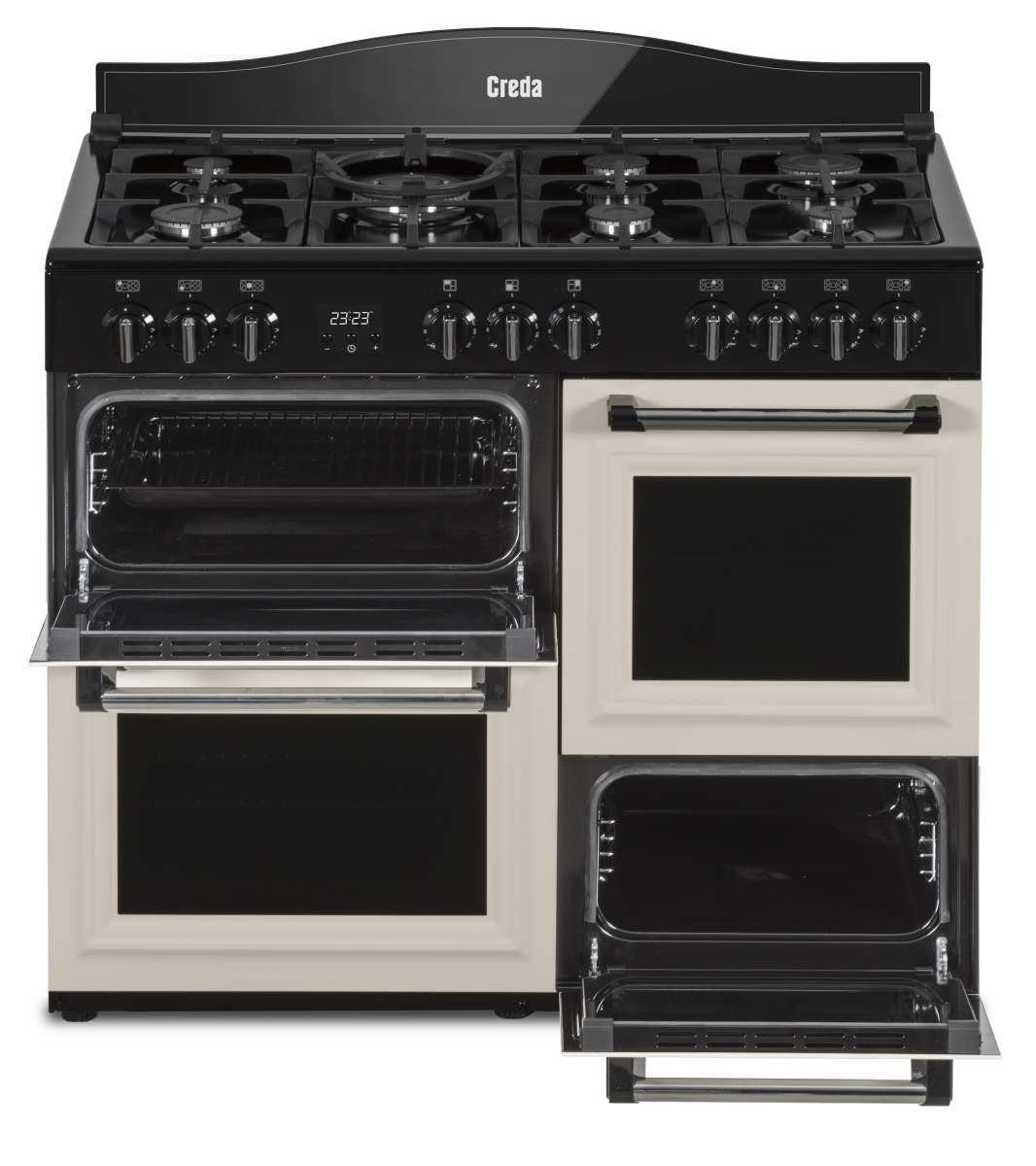 Creda C100RCDFTCRM CREAM 100CM DUAL FUEL RANGE COOKER