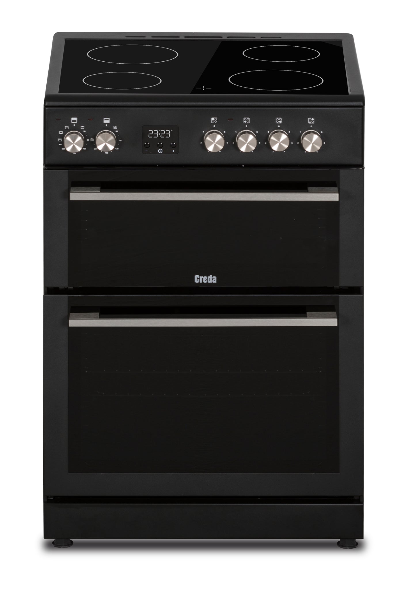 Creda C60CDOA ANTHRACITE 60CM CERAMIC COOKER WITH DOUBLE OVEN