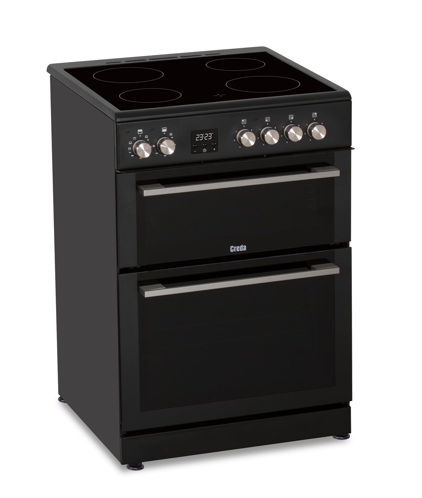 Creda C60CDOA ANTHRACITE 60CM CERAMIC COOKER WITH DOUBLE OVEN