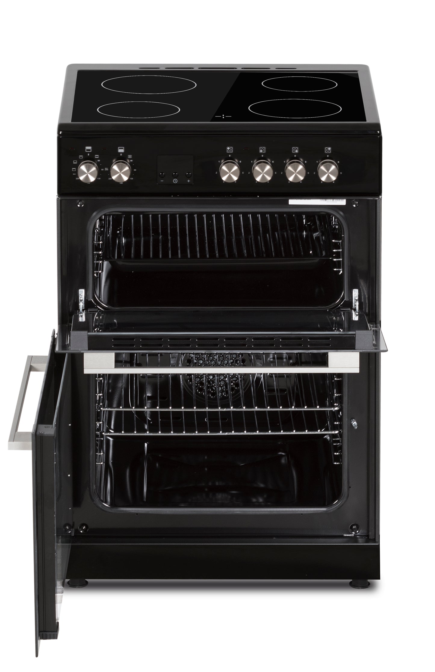 Creda C60CDOX STAINLESS STEEL 60CM CERAMIC COOKER WITH DOUBLE OVEN
