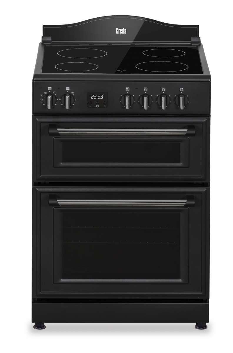 Creda C60CMRA CREDA ANTHRACITE 60CM CERAMIC MINI RANGE COOKER