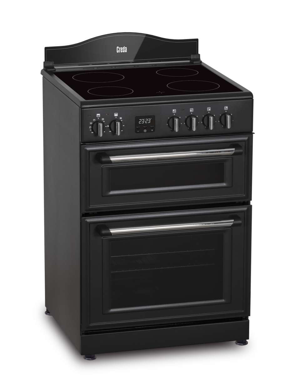 Creda C60CMRA CREDA ANTHRACITE 60CM CERAMIC MINI RANGE COOKER