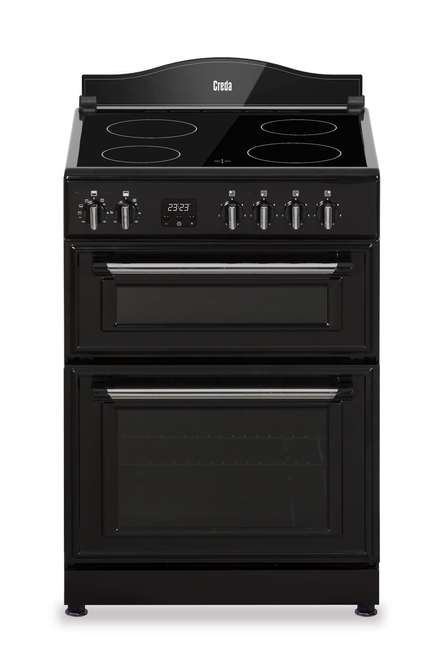 Creda C60CMRBL BLACK 60CM CERAMIC MINI RANGE COOKER