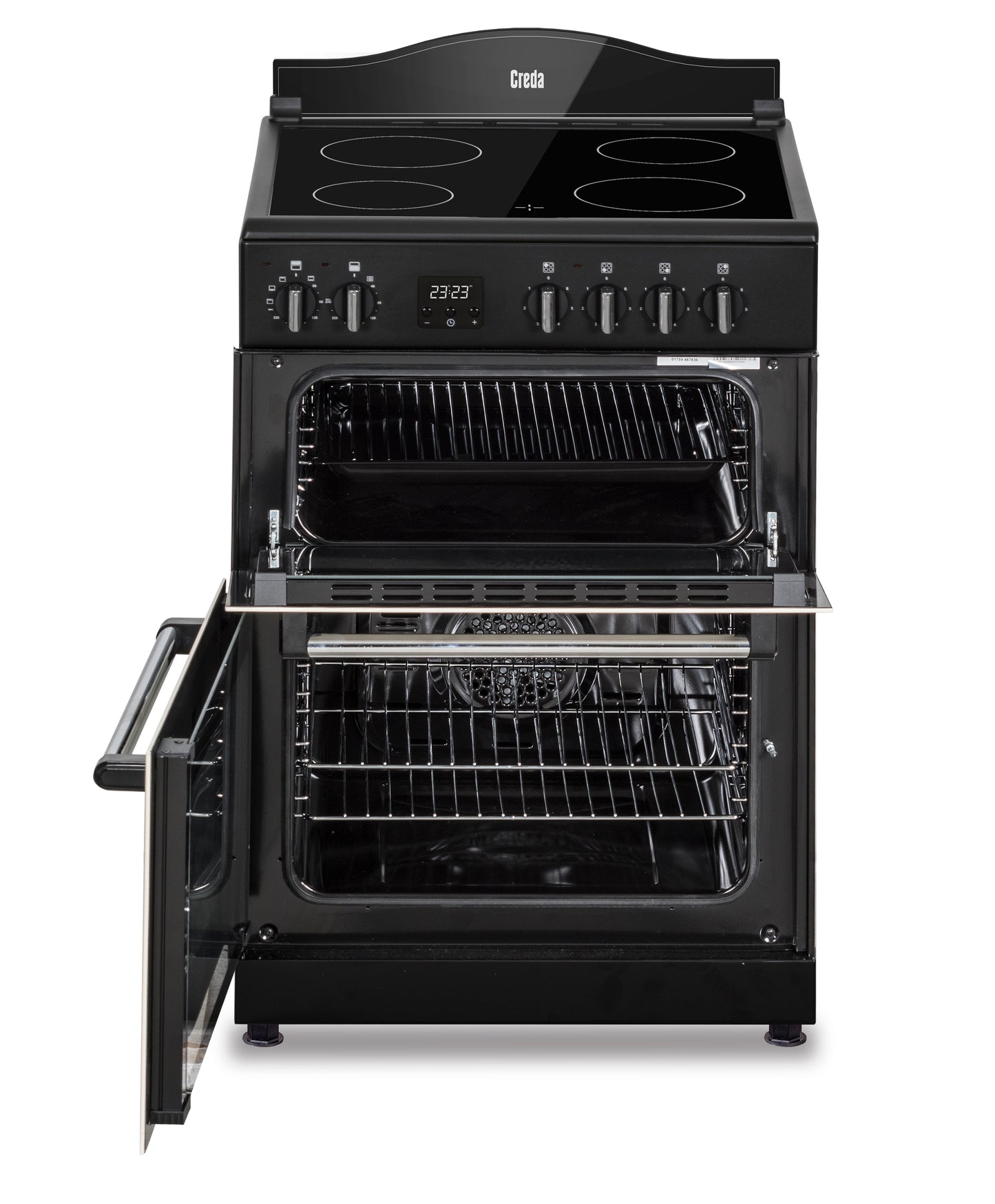 Creda C60CMRCRM CREAM 60CM MINI RANGE COOKER WITH CERAMIC HOB