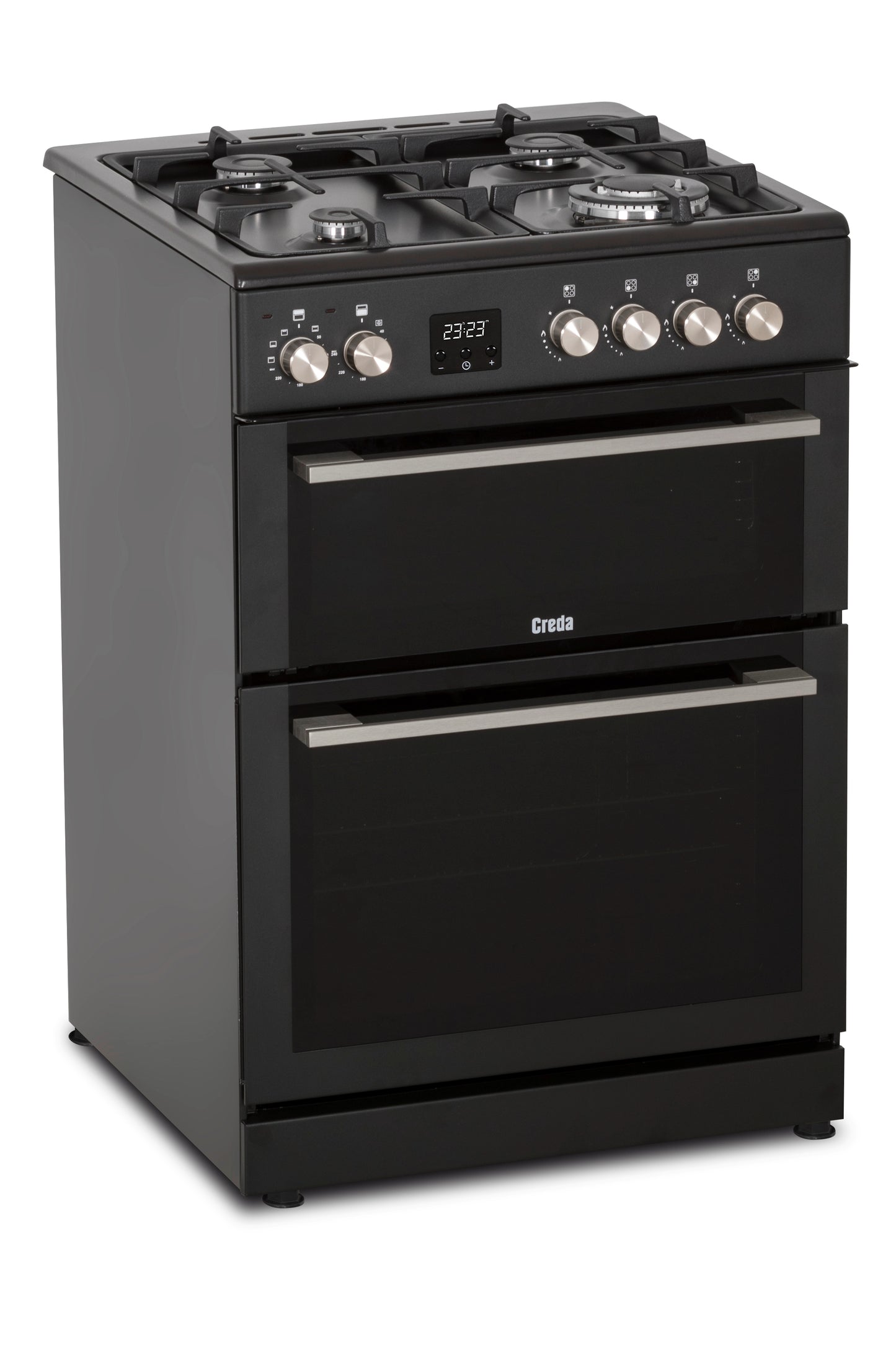 Creda C60DFDOA ANTHRACITE 60CM DUAL FUEL COOKER WITH DOUBLE OVEN