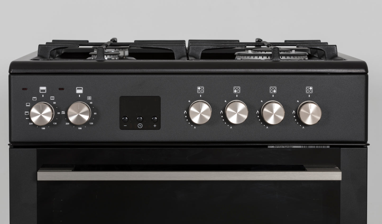 Creda C60DFDOA ANTHRACITE 60CM DUAL FUEL COOKER WITH DOUBLE OVEN