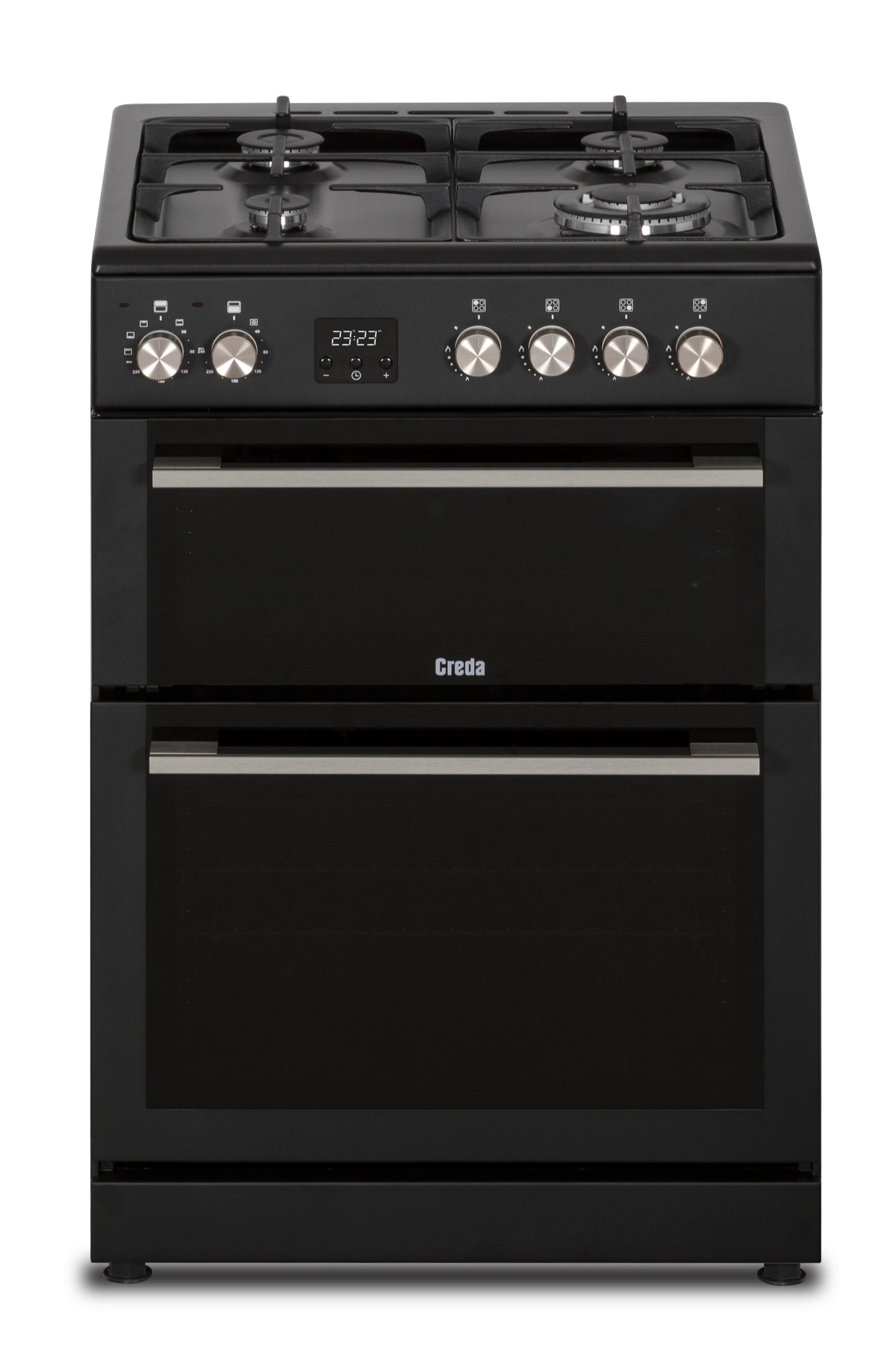 Creda C60DFDOA ANTHRACITE 60CM DUAL FUEL COOKER WITH DOUBLE OVEN
