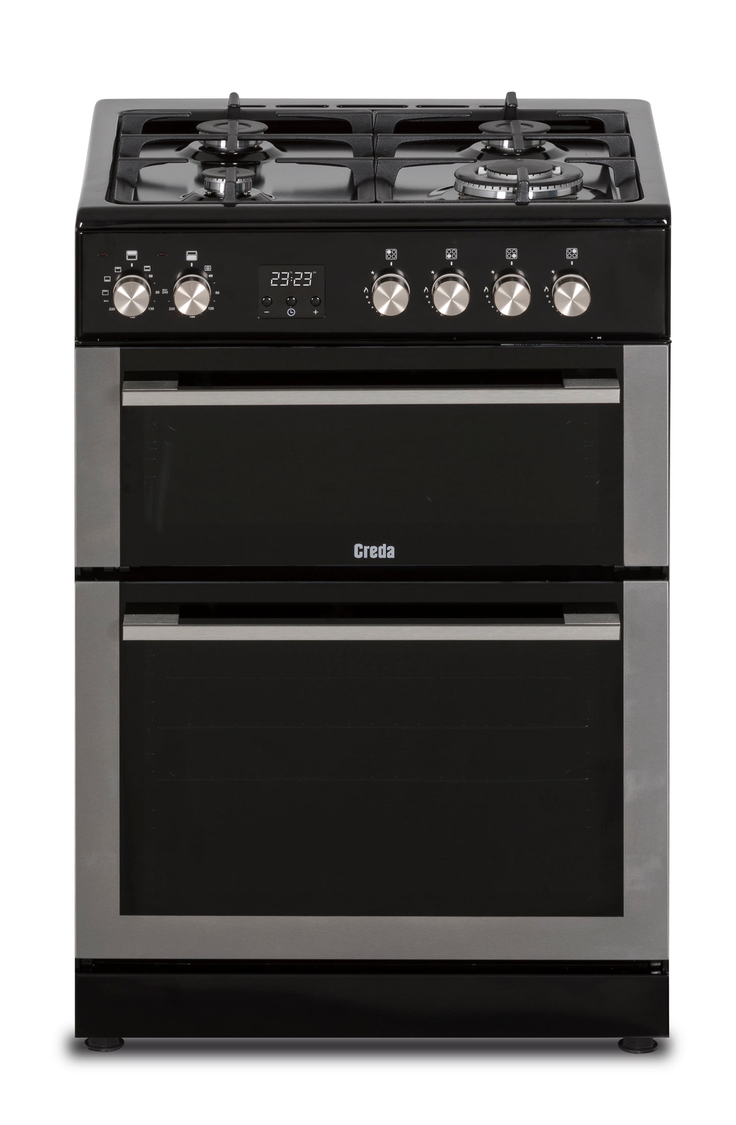 Creda C60DFDOX 60CM STAINLESS STEEL DUAL FUEL COOKER