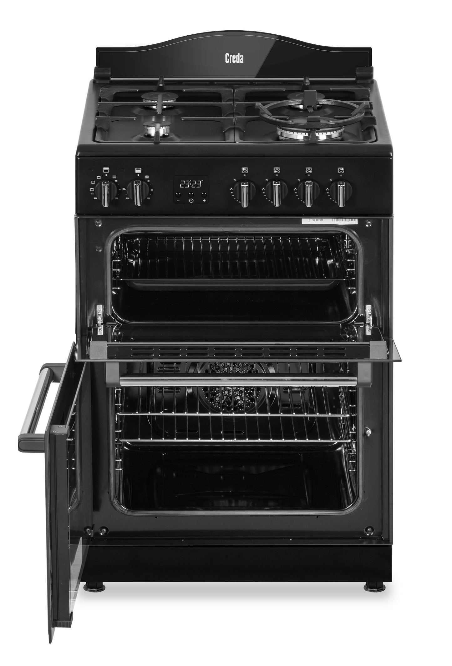Creda C60DFMRA CREDA ANTHRACITE 60CM DUAL FUEL MINI RANGE COOKER