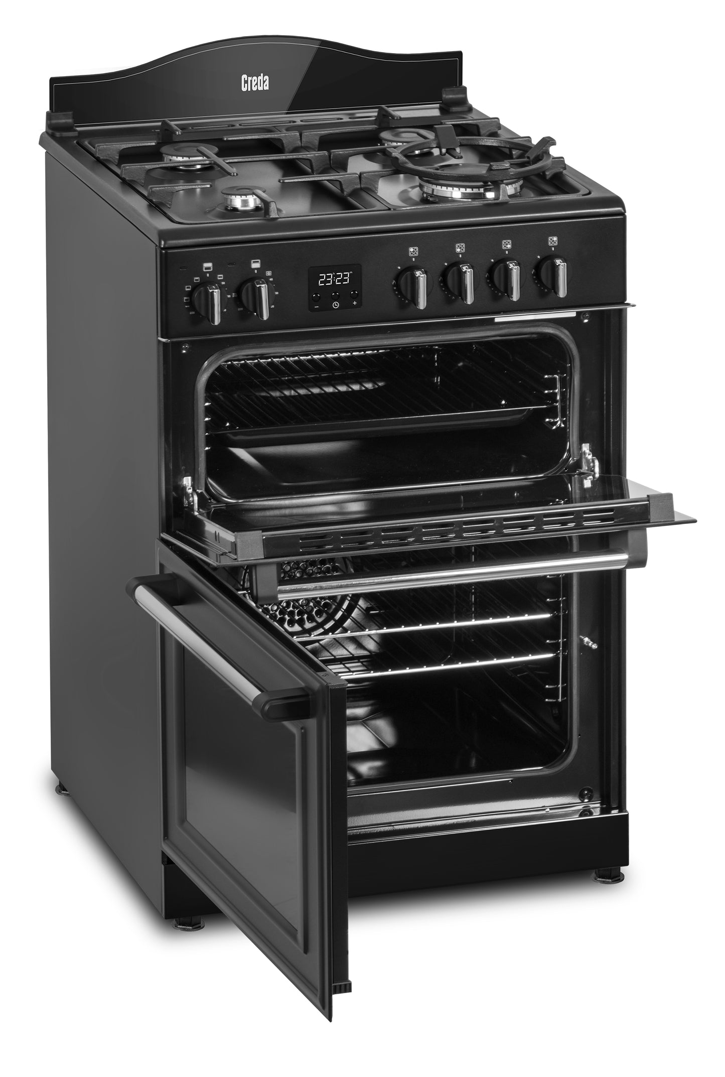 Creda C60DFMRA CREDA ANTHRACITE 60CM DUAL FUEL MINI RANGE COOKER