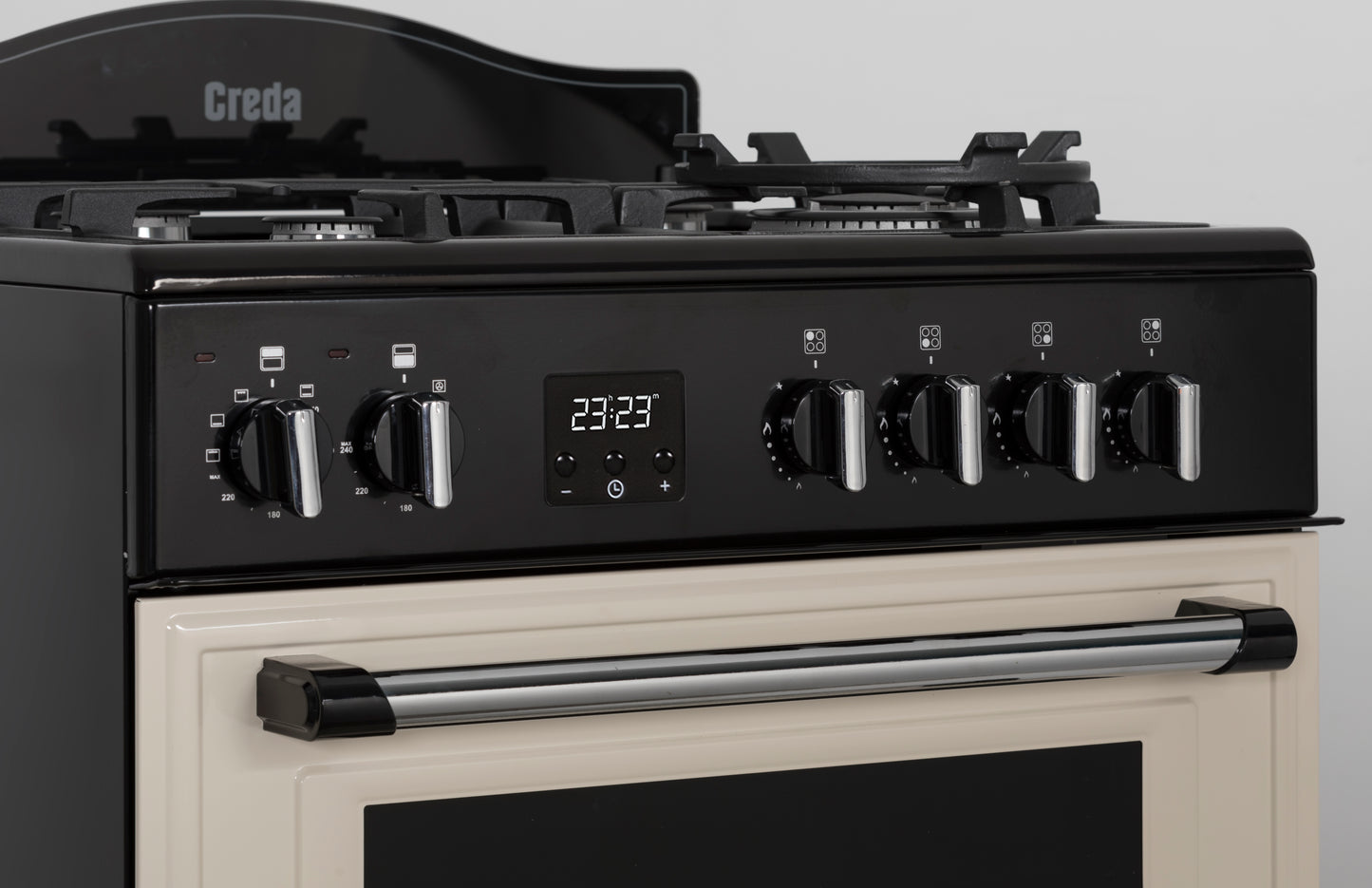 Creda C60DFMRCRM CREAM 60CM DUAL FUEL MINI RANGE COOKER