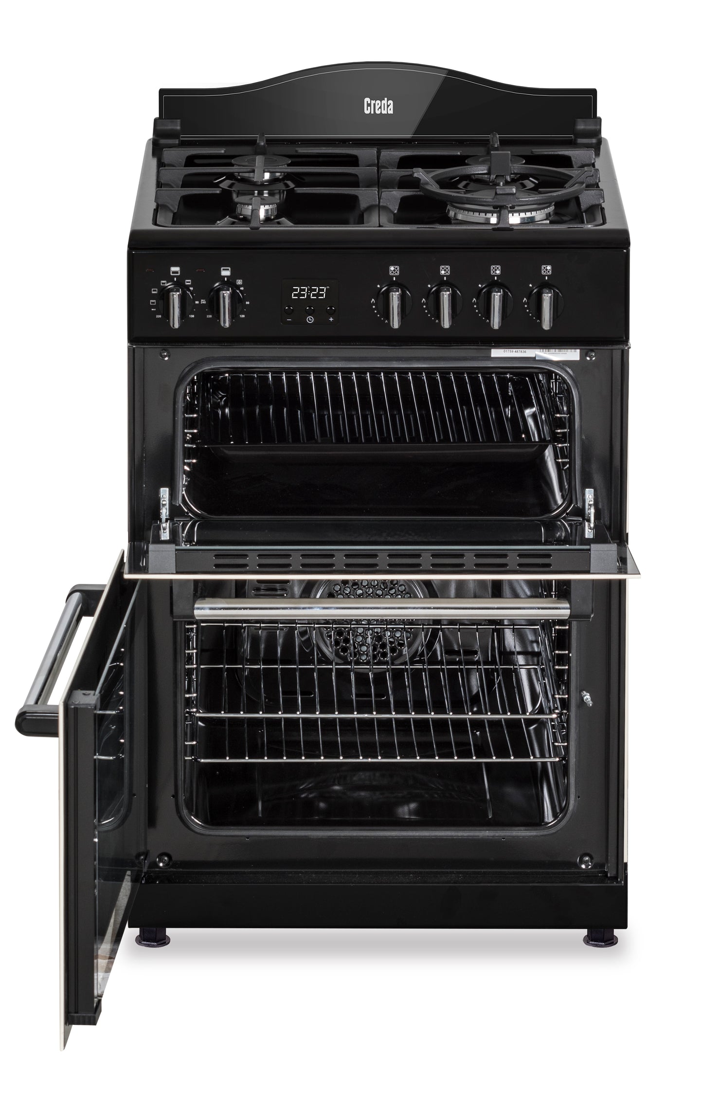 Creda C60DFMRCRM CREAM 60CM DUAL FUEL MINI RANGE COOKER