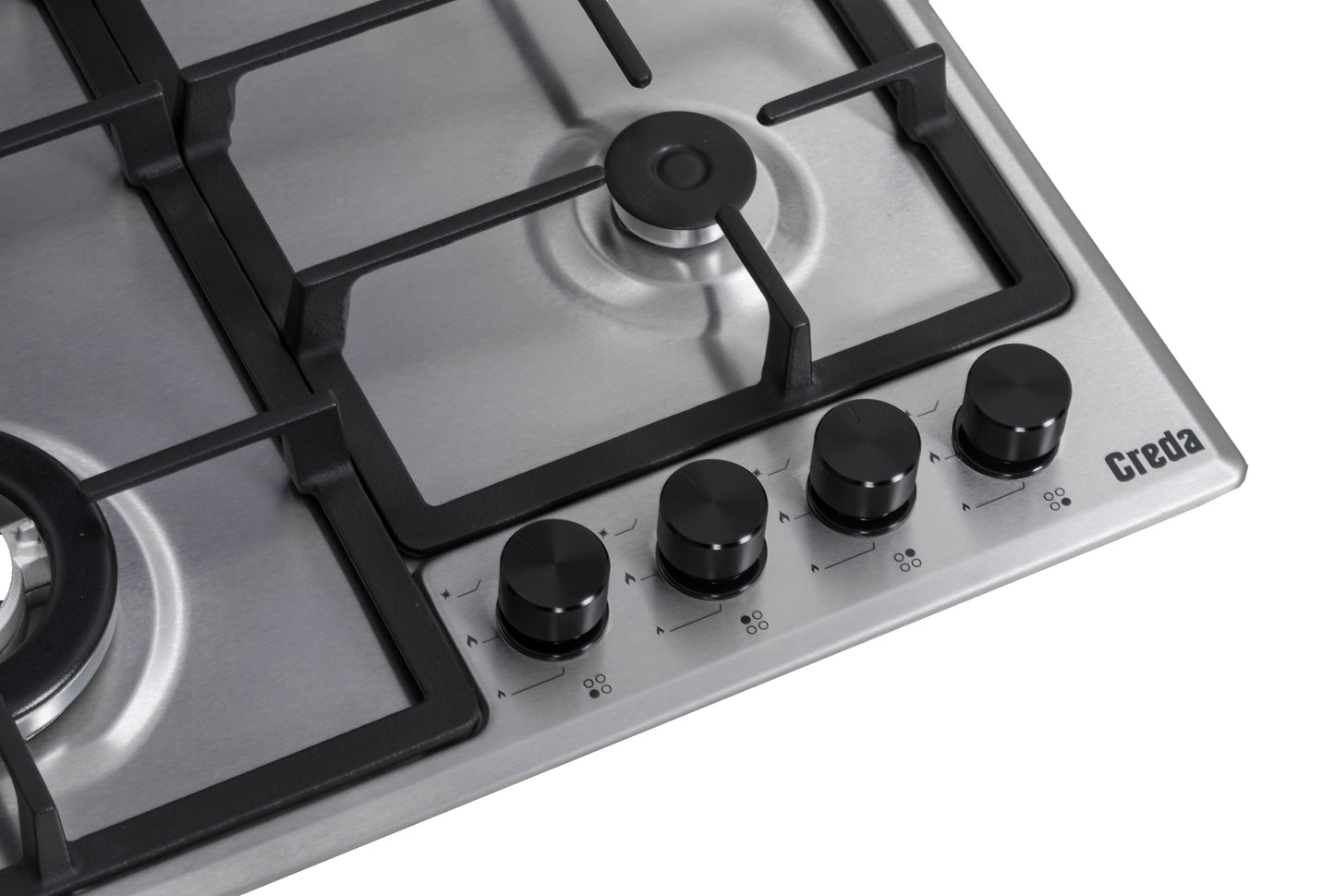 Creda C60GFCWX STAINLESS STEEL 60CM GAS HOB