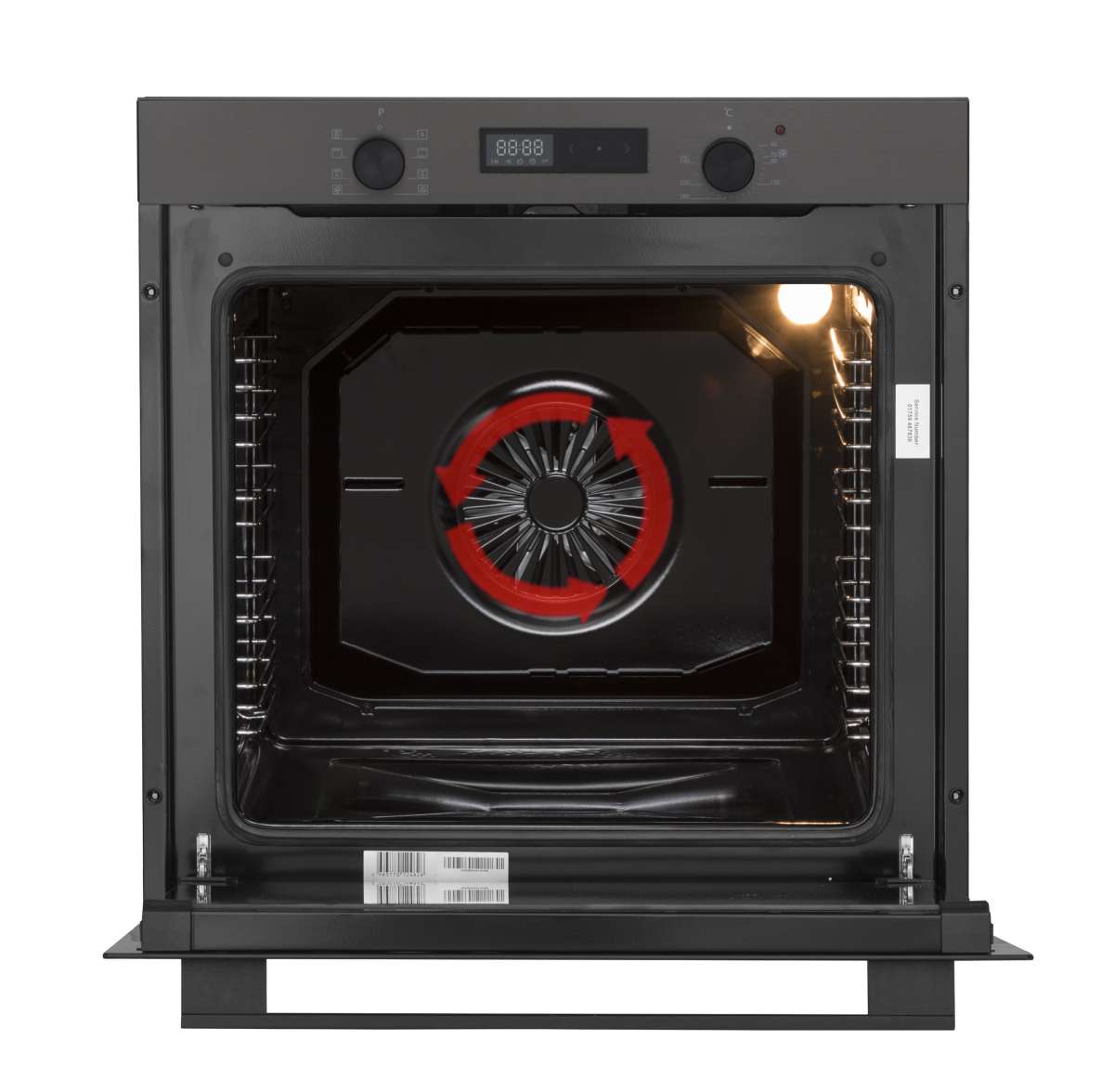 Creda C80BISMFBX DARK STAINLESS STEEL MULTI FUNCTION SINGLE OVEN