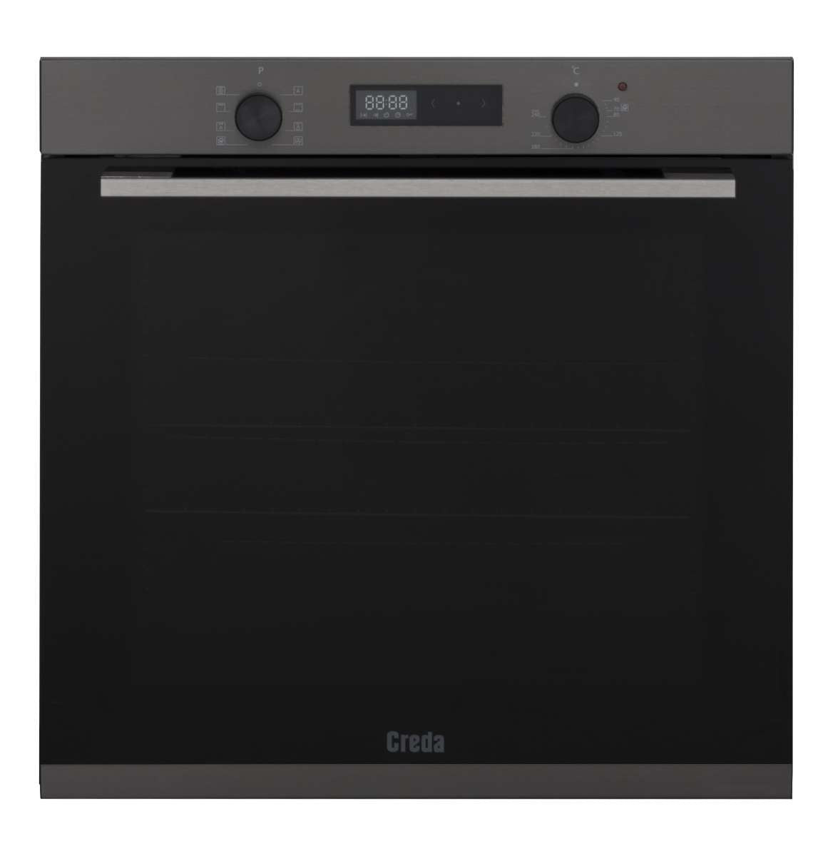 Creda C80BISMFBX DARK STAINLESS STEEL MULTI FUNCTION SINGLE OVEN