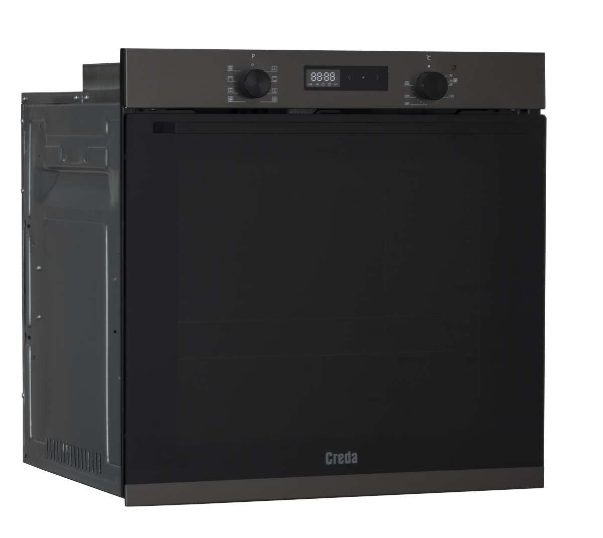 Creda C80BISMFBX DARK STAINLESS STEEL MULTI FUNCTION SINGLE OVEN