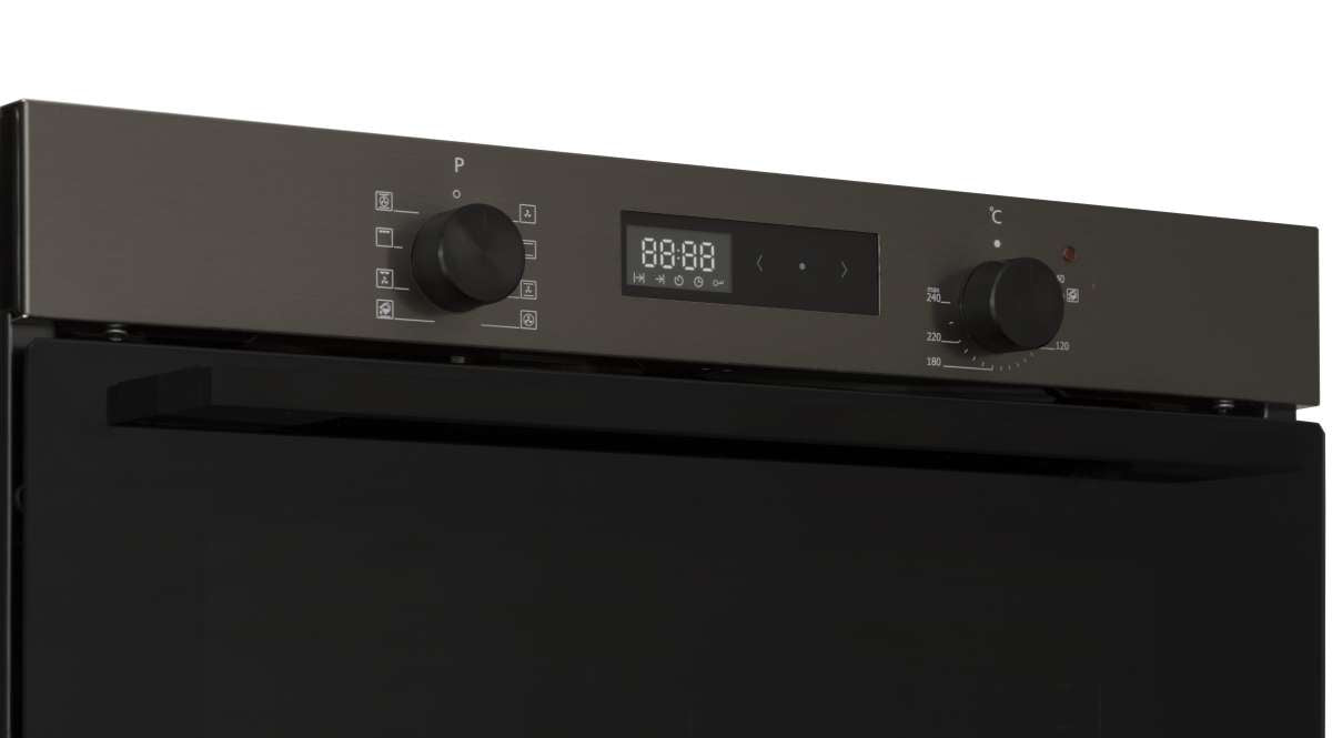 Creda C80BISMFBX DARK STAINLESS STEEL MULTI FUNCTION SINGLE OVEN