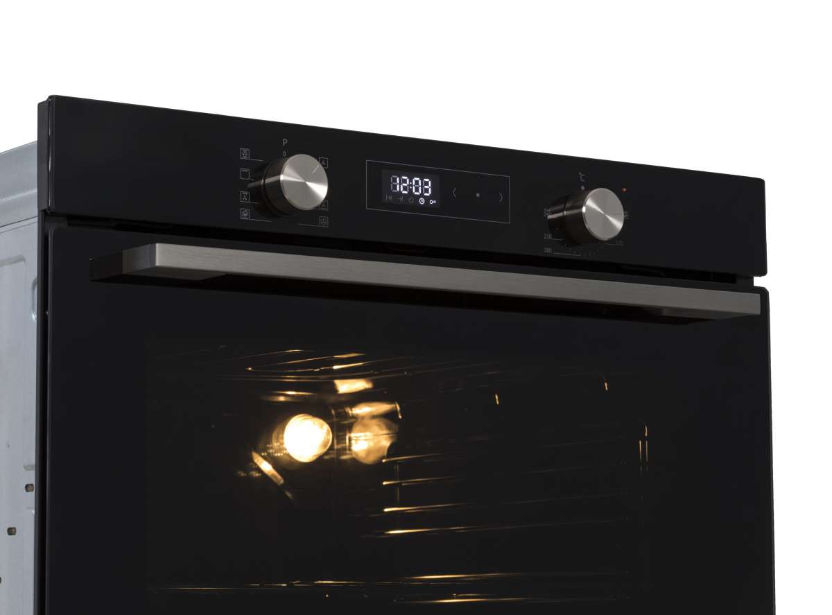 Creda C80BISMFBL BLACK SINGLE MULTI FUNCTION OVEN