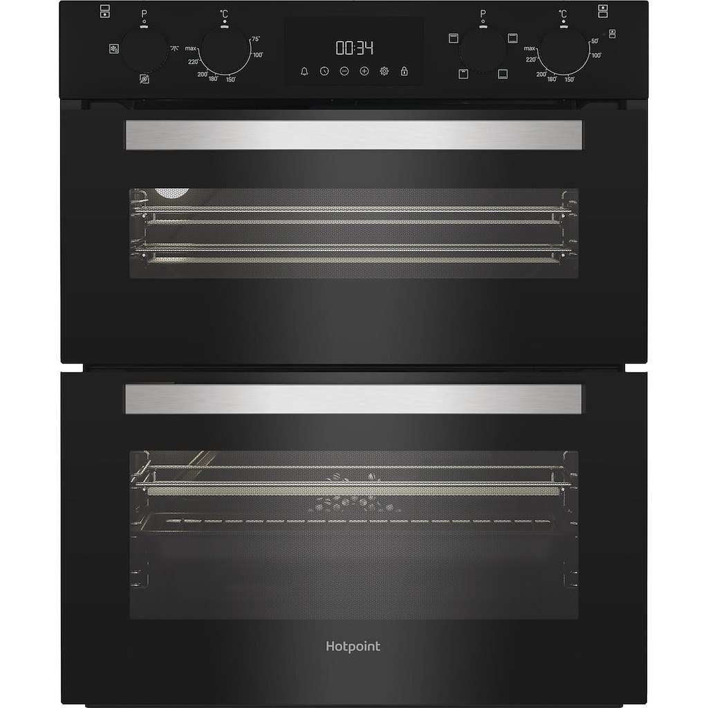Hotpoint DUH10DB BLACK BUILT UNDER DOUBLE OVEN