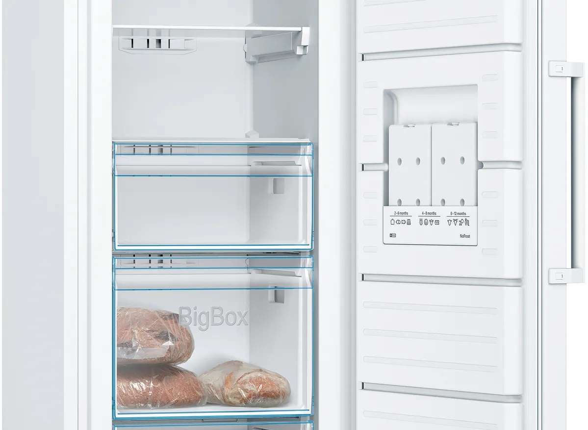 Bosch GSN33VWEPG SERIES 4 WHITE 176CM NO FROST FREEZER