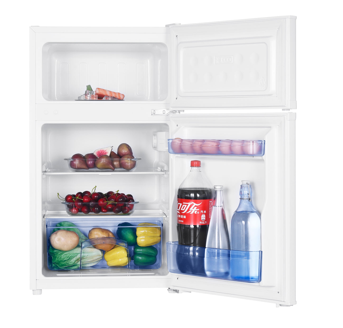 IceKing IK2022EW WHITE UNDER COUNTER FRIDGE FREEZER