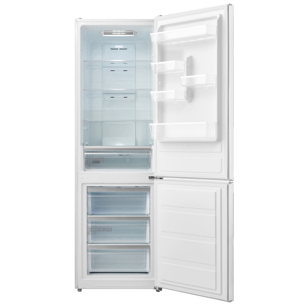 Midea MDRB424FGD01O WHITE FROST FREE FRIDGE FREEZER