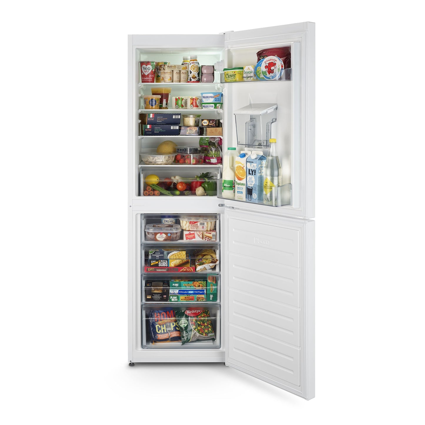 Montpellier MLF1770EWWD WHITE LOW FROST FRIDGE FREEZER WITH WATER DISPENSER