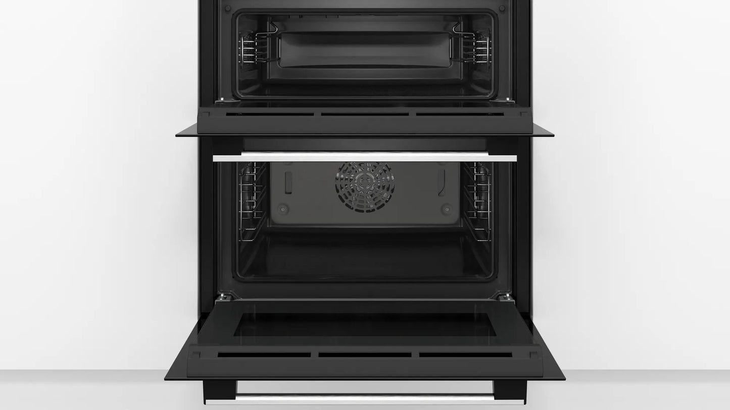 Bosch NBS533BS0B STAINLESS STEEL SERIES 4 BUILT UNDER DOUBLE OVEN