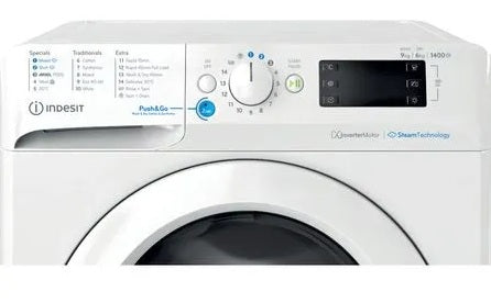Indesit BDE96436WV PUSH&GO 9KG/6KG 1400RPM WASHER DRYER