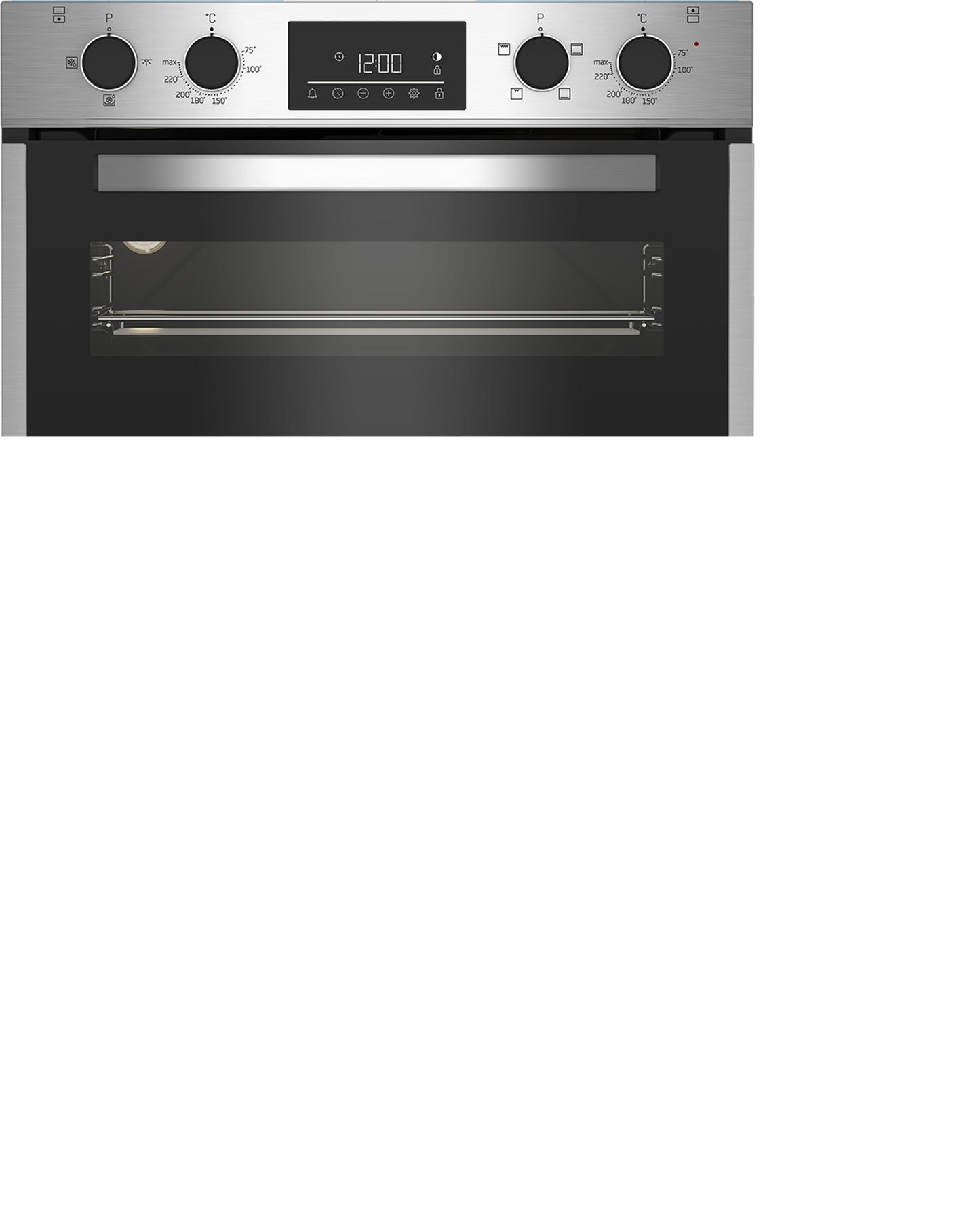 Beko BBTF26300X STAINLESS STEEL BUILT UNDER DOUBLE FAN OVEN