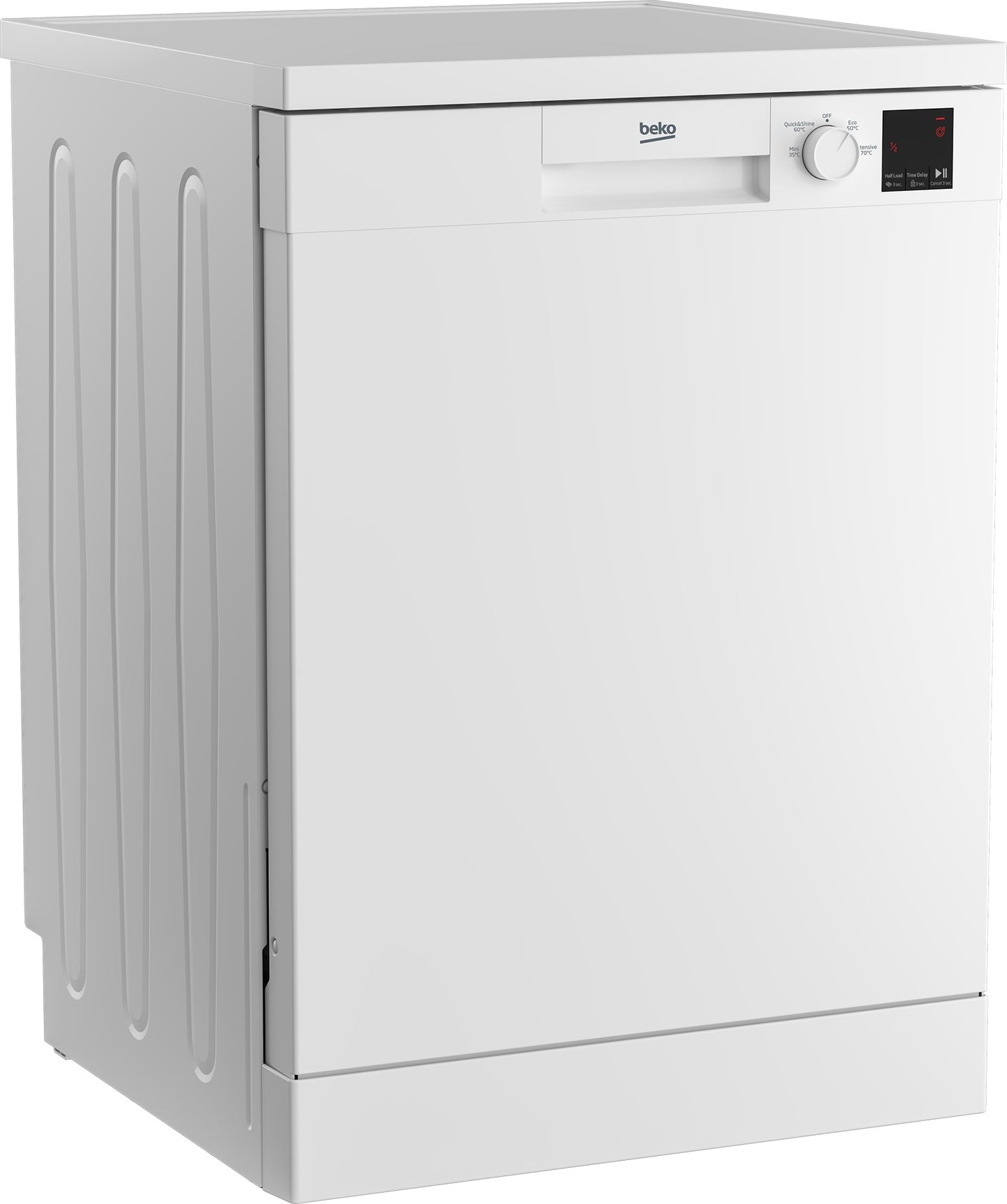 Beko DVN04X20W WHITE 60CM FREESTANDING DISHWASHER