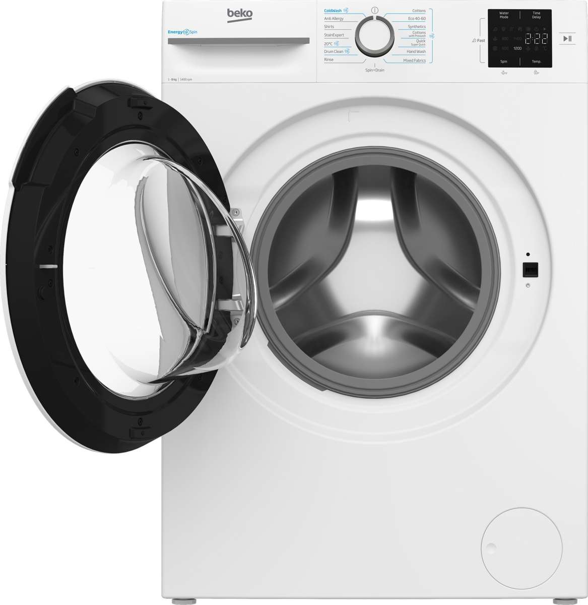 Beko BM3WT3841W 8KG 1400RPM WASHING MACHINE WITH ENERGYSPIN