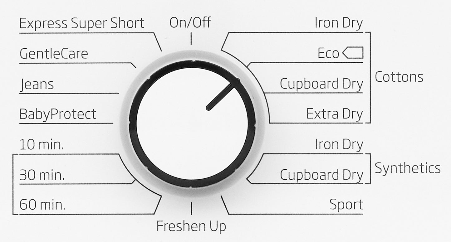 Beko DTBC10001W WHITE 10KG CONDENSER SENSOR TUMBLE DRYER