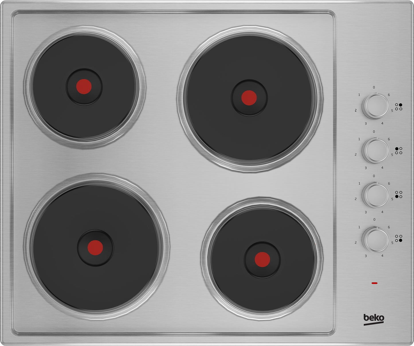 Beko HIBE64101X STAINLESS STEEL 60CM SEALED PLATE HOB