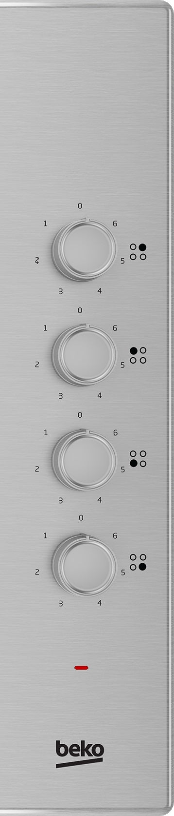 Beko HIBE64101X STAINLESS STEEL 60CM SEALED PLATE HOB