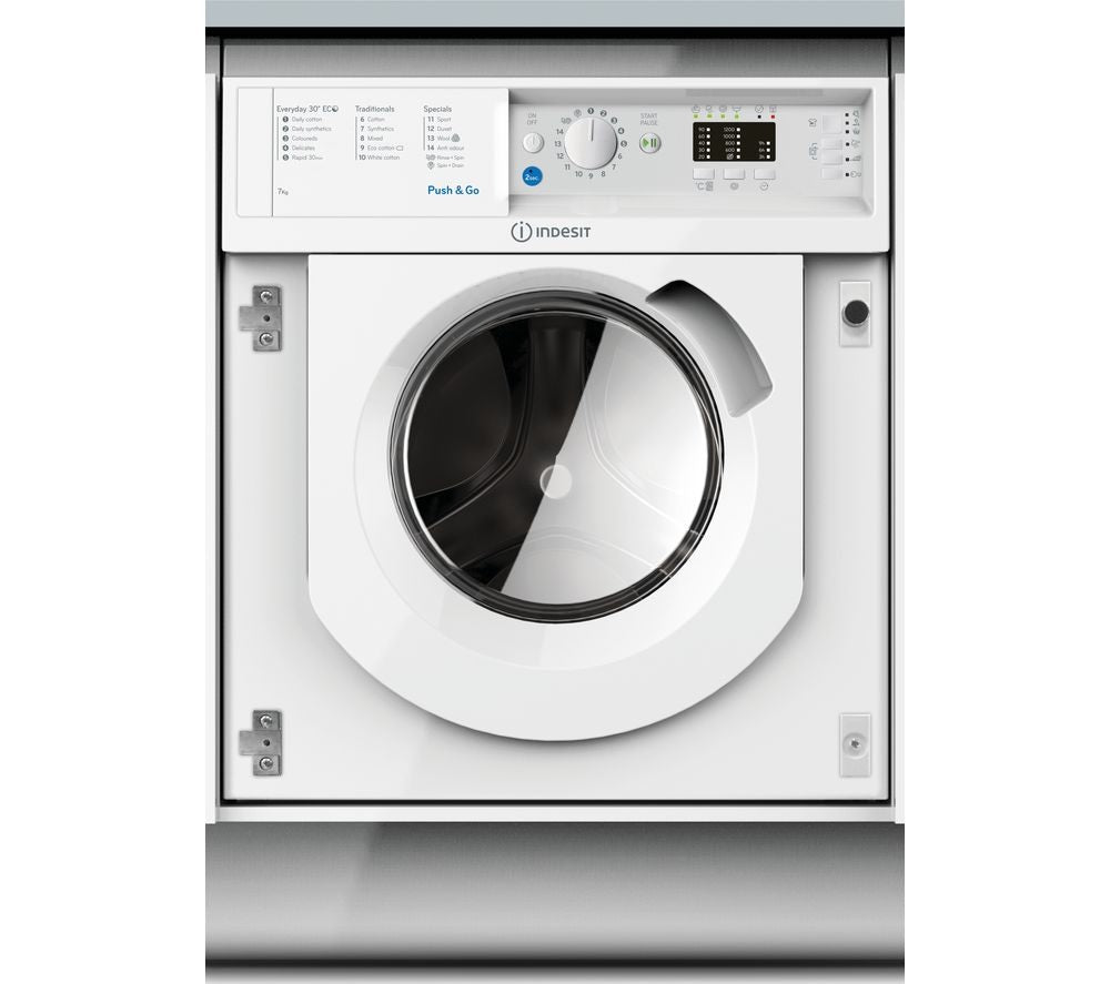 Indesit BIWMIL71252 BUILT IN 7KG 1200 SPIN WASHING MACHINE