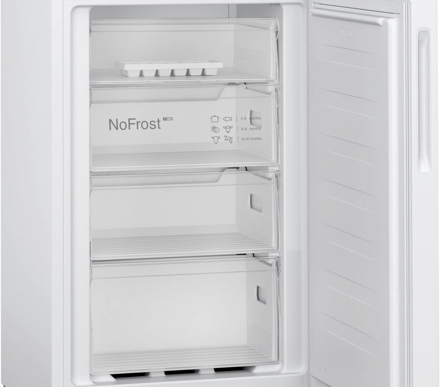 Bosch KGN27NWEAG SERIES 2 WHITE NO FROST FRIDGE FREEZER