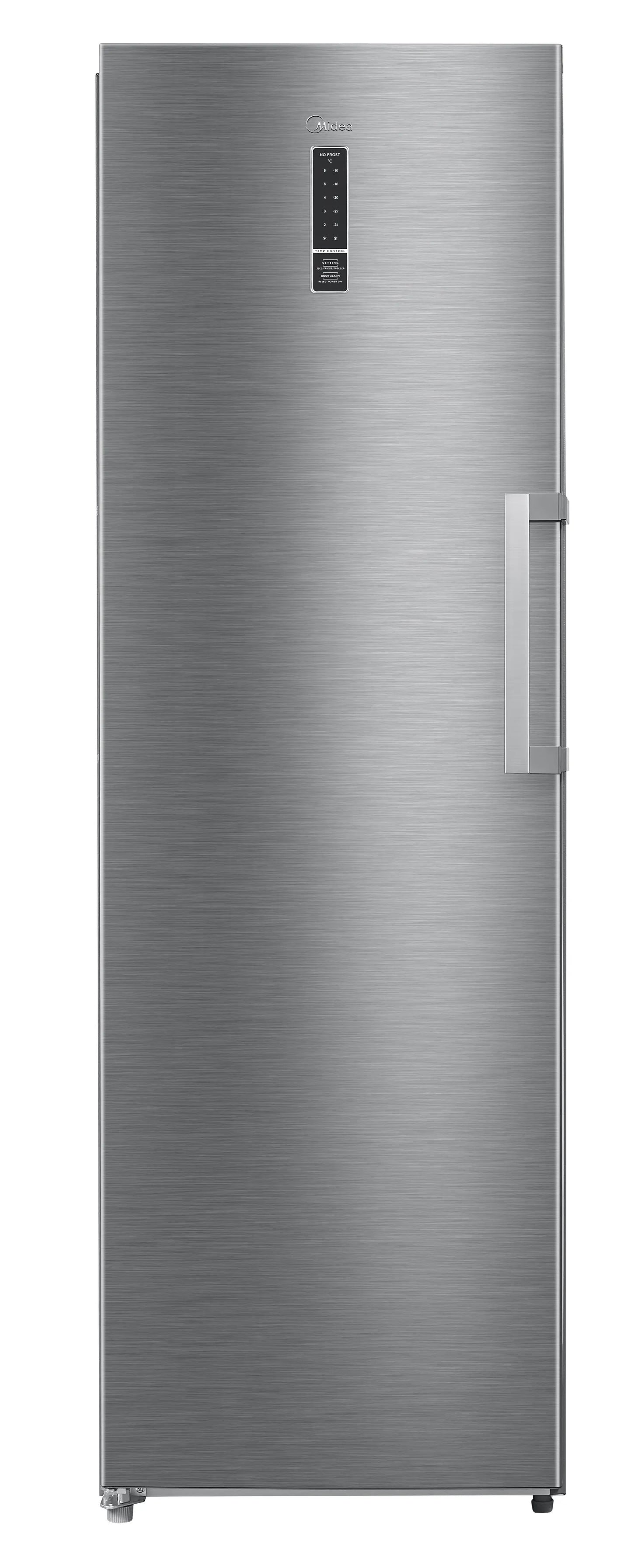 Midea MDRU385MTE46S INOX 185CM TALL TOTAL NO FROST FREEZER