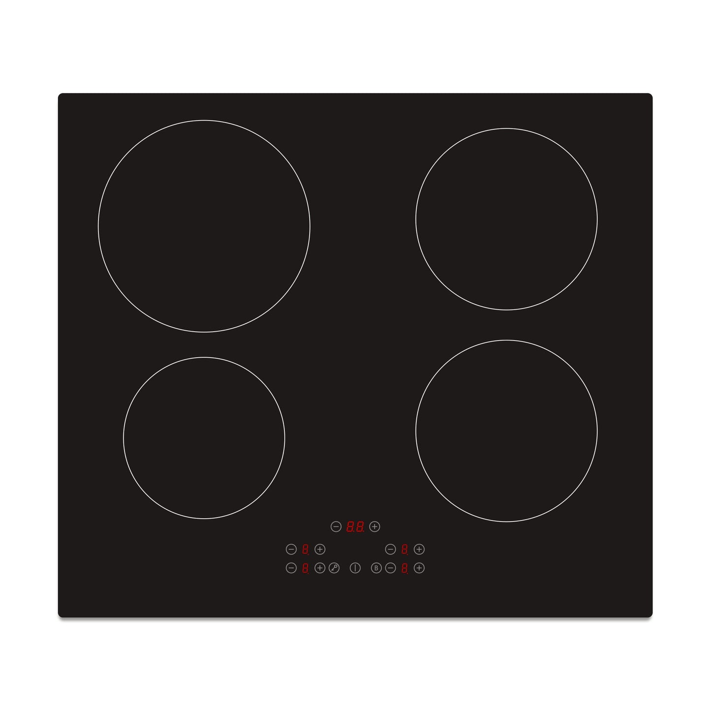 Montpellier MINDPACK BLACK OVEN AND INDUCTION HOB PACK