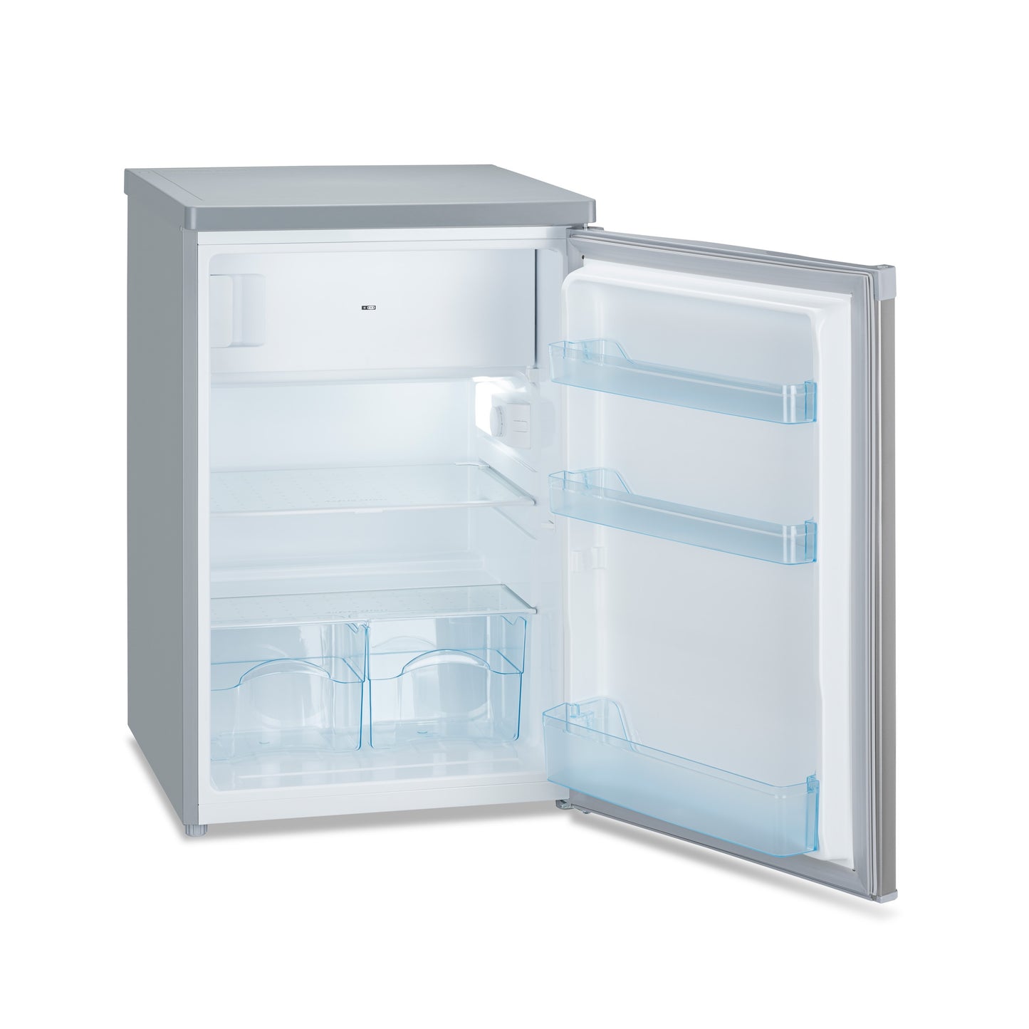 IceKing RHK551ES SILVER 55CM WIDE FRIDGE WITH 4* ICEBOX