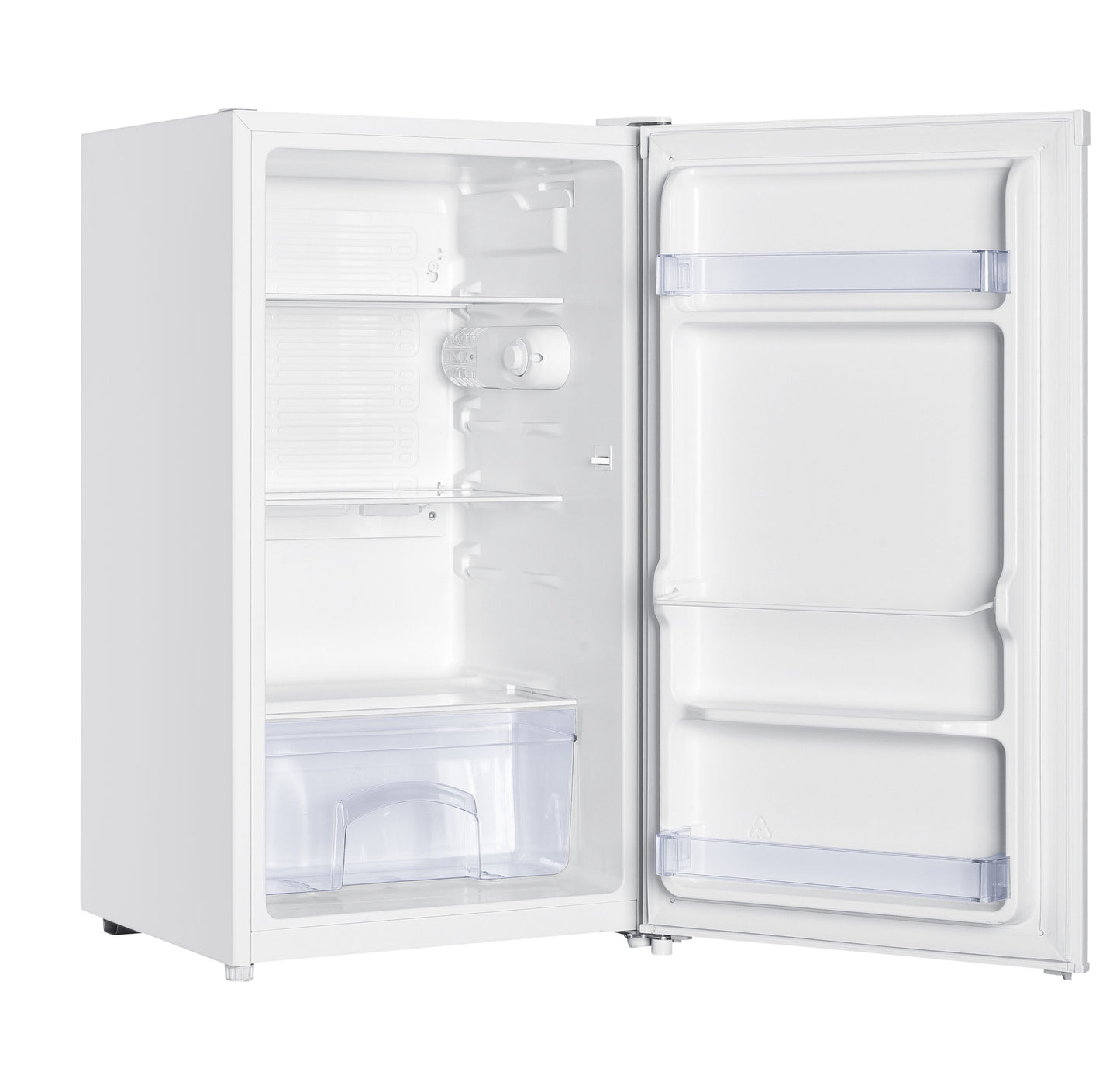 IceKing RL111EW WHITE UNDER COUNTER LARDER FRIDGE
