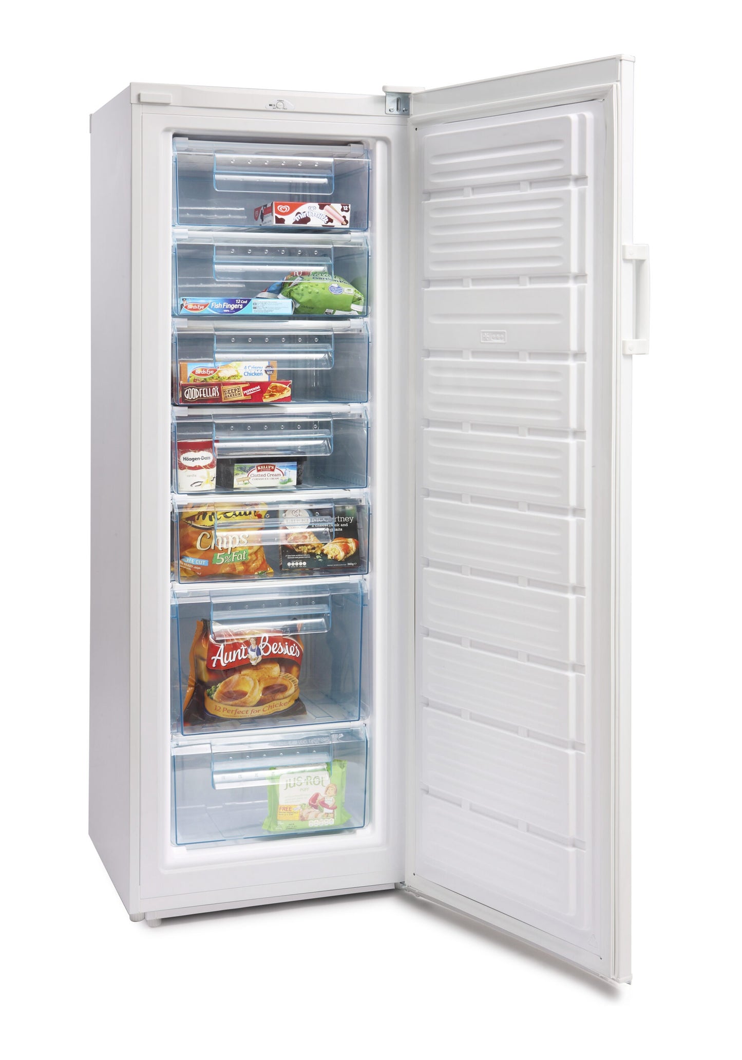 IceKing RZ245EW WHITE 170CM TALL FREEZER