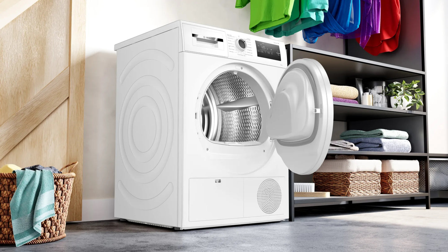 Bosch WTN83202GB WHITE SIRIES 4 8KG CONDENSER TUMBLE DRYER