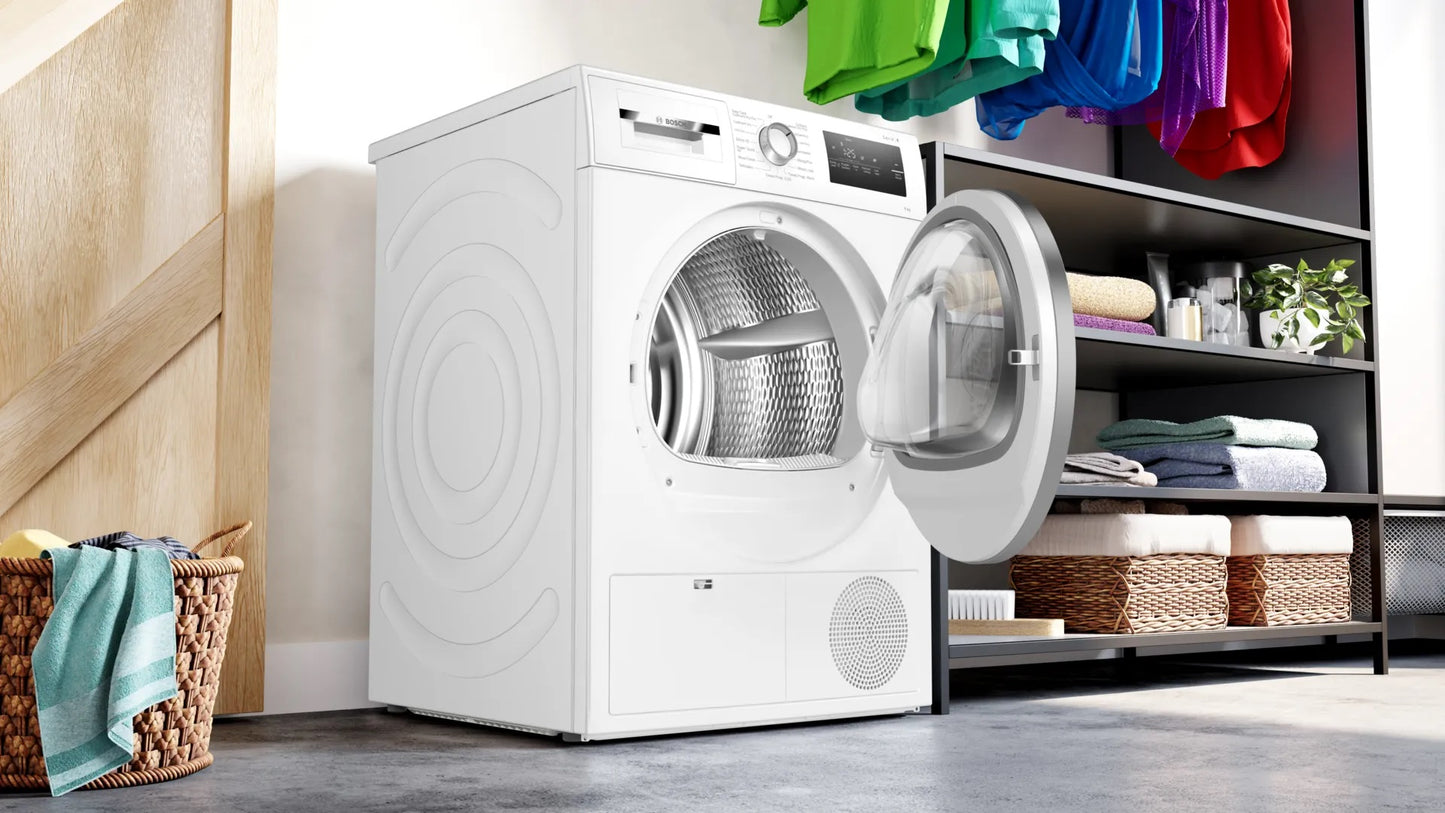 Bosch WTN83203 SERIES 4 WHITE 8KG CONDENSER TUMBLE DRYER