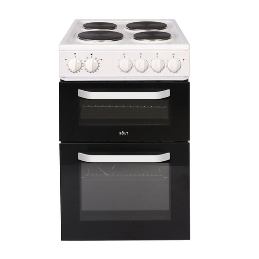 Solt ATCC50W SOLT WHITE 50CM TWIN CAVITY ELECTRIC COOKER