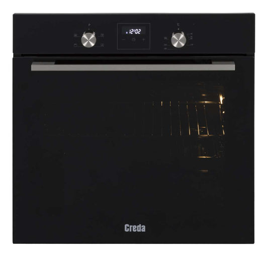 Creda C60BIFBL BLACK BUILT IN ELECTRIC SINGLE OVEN
