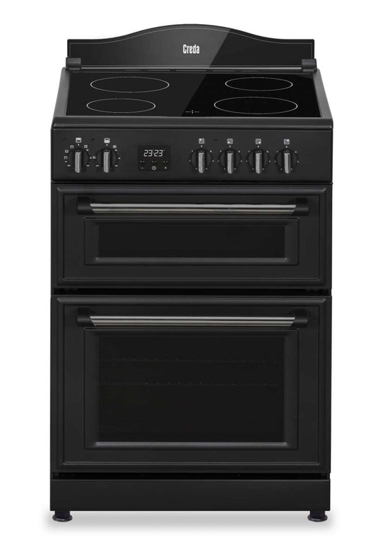 Creda C60CMRA CREDA ANTHRACITE 60CM CERAMIC MINI RANGE COOKER