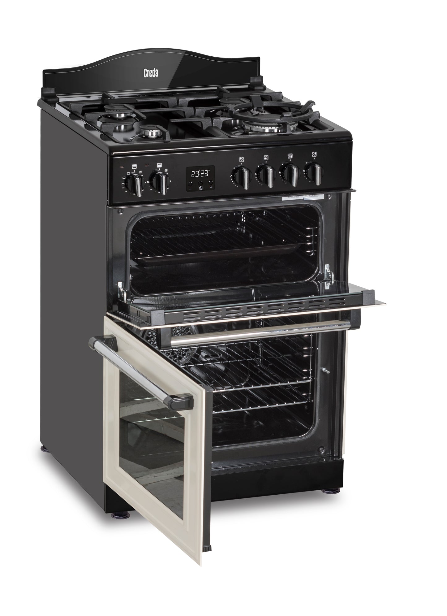 Creda C60DFMRCRM  CREAM 60CM DUAL FUEL MINI RANGE COOKER